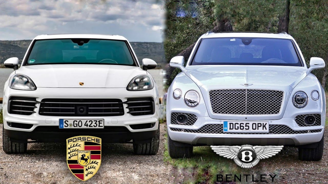 Bentley Bentayga Hybrid VS Porsche Cayenne E-Hybrid - Luxury Hybrid SUV