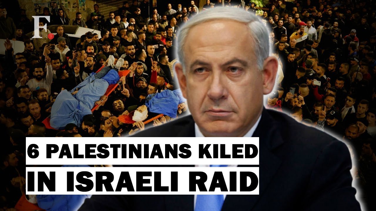 6 Palestinians Killed In An Israeli Army Raid In Jenin