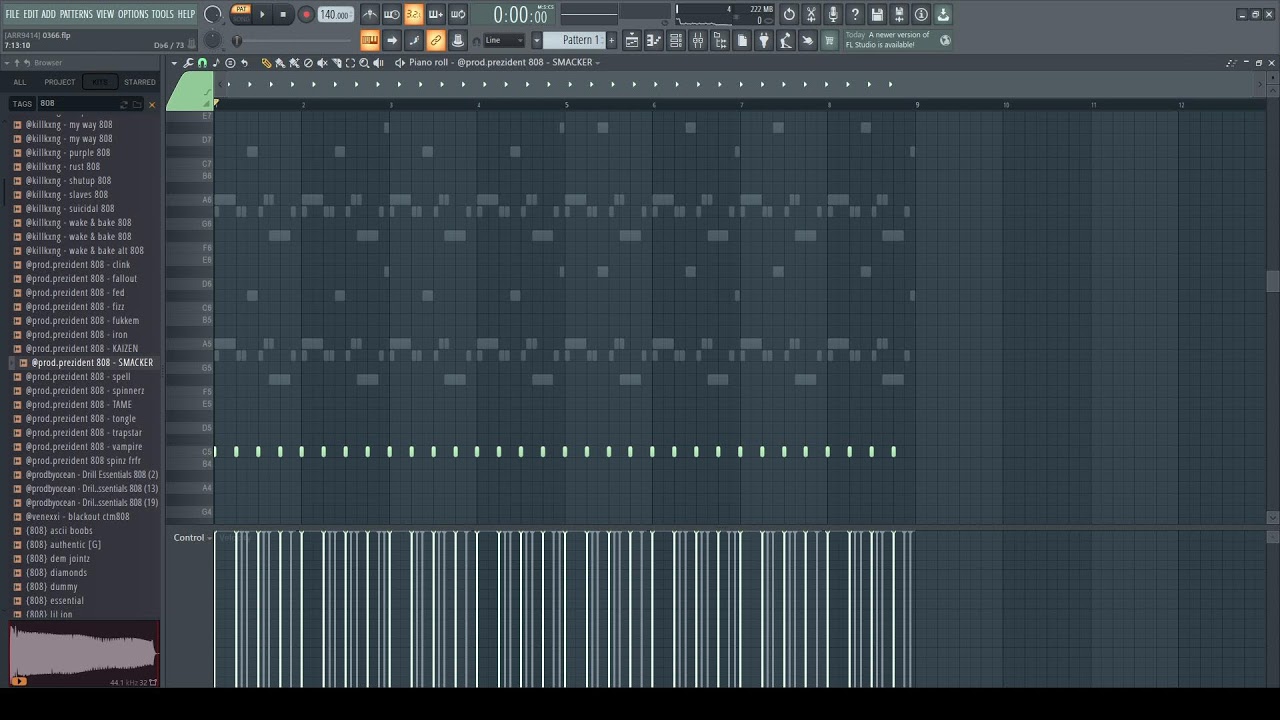 making a beat