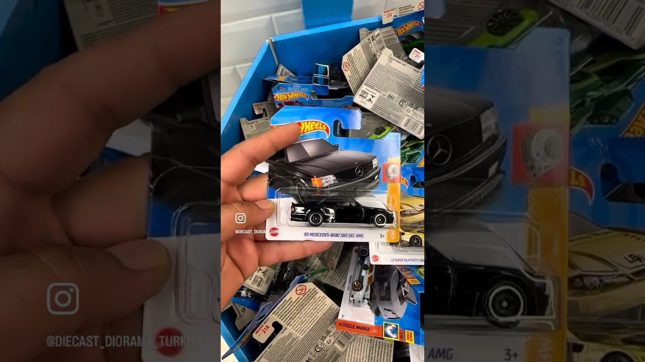 Hotwheels avı #hotwheelskutua&ccedil;ılımı #hotwheelsavı #hotwheelspremium #hotwheelsmercedes