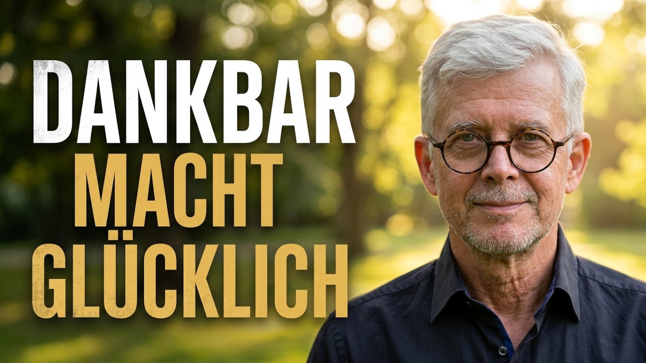 Nicht Glück macht dankbar – sondern Dankbarkeit macht glücklich
