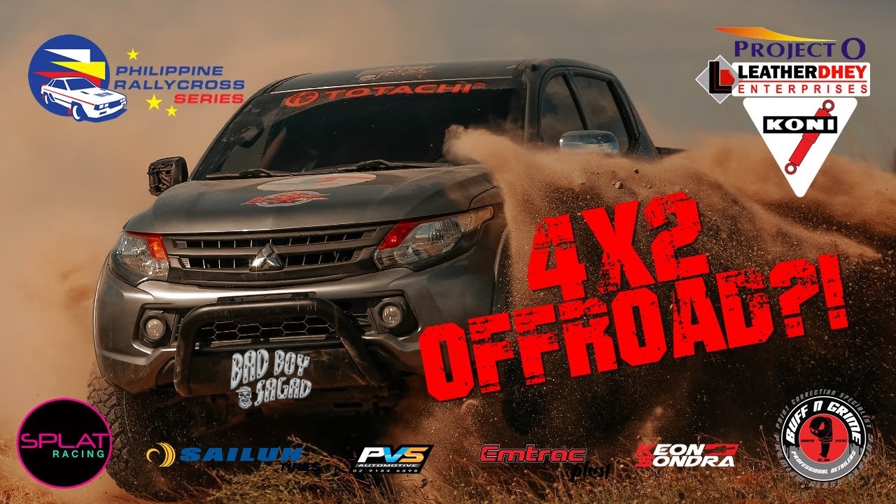 4x2 Offroad? | BAD BOY SAGAD at the Philippine Rally Cross Series (Mitsubishi Triton MQ)