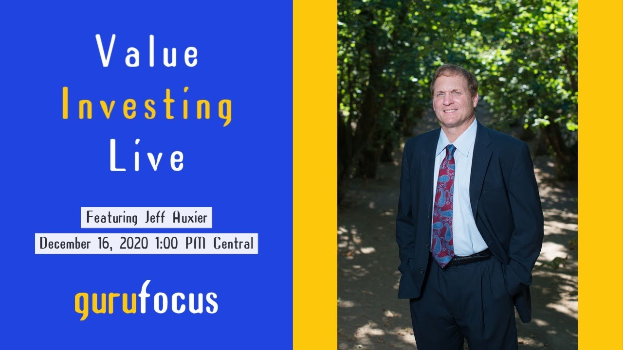 Value Investing Live: Jeff Auxier on Being a Voracious Learner