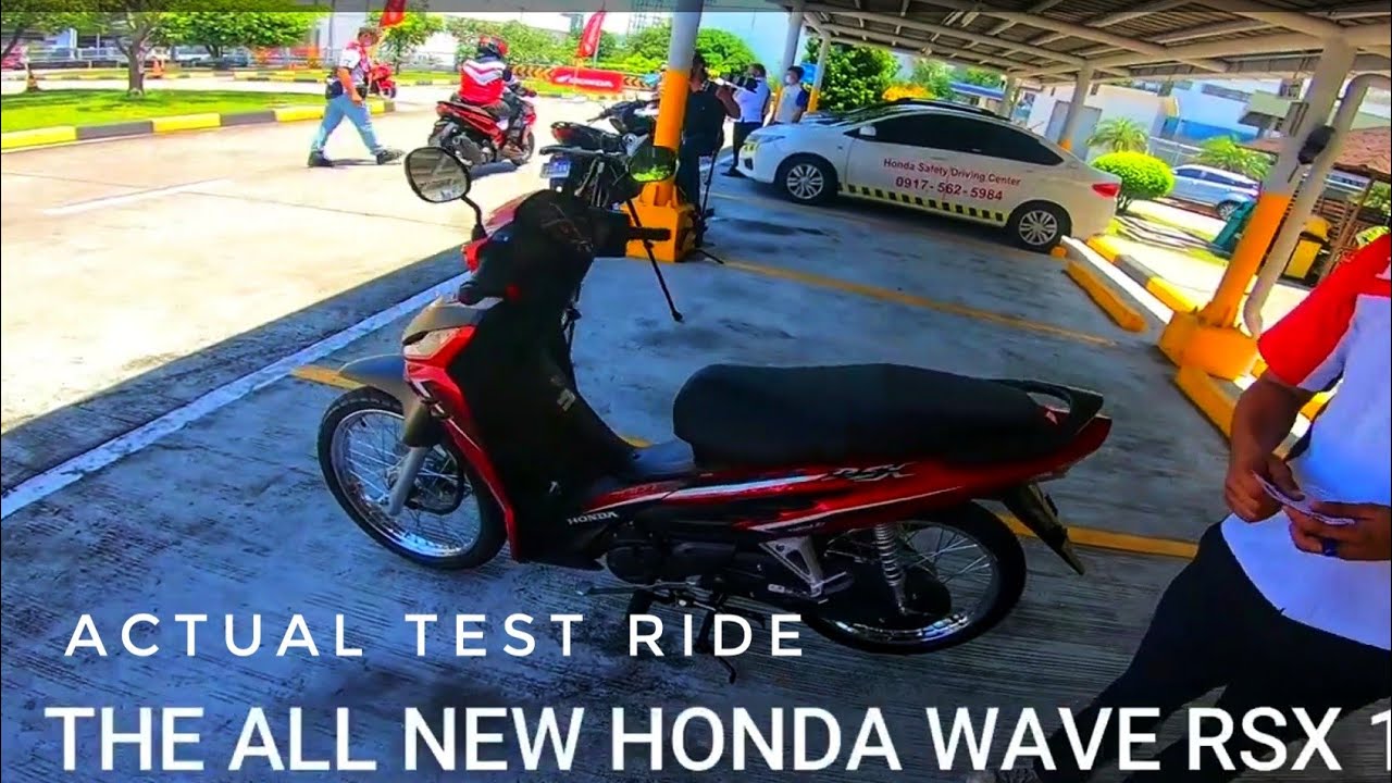 HONDA WAVE RSX 110 ACTUAL TEST RIDE / PGM F.I NA / ACCELERATION / HANDLING / BREAKING /