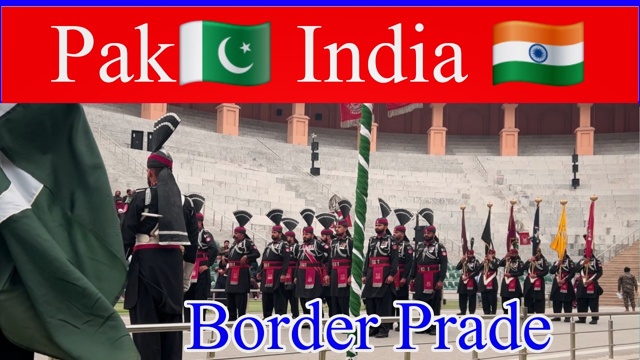 Wagah border pakistan 2026 | wagah border pakistan live | 4KK Natural