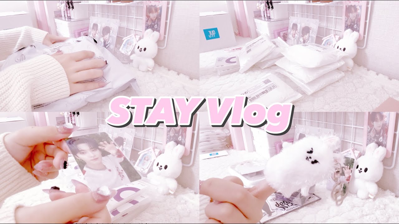 ♡‪STAY Vlog♡‪ Stray Kids World Tour グッズ開封┊︎SHEIN購入品┊︎Stray Kids┊︎スキズ┊︎STAY┊︎オタ活┊︎購入品┊︎K-POP