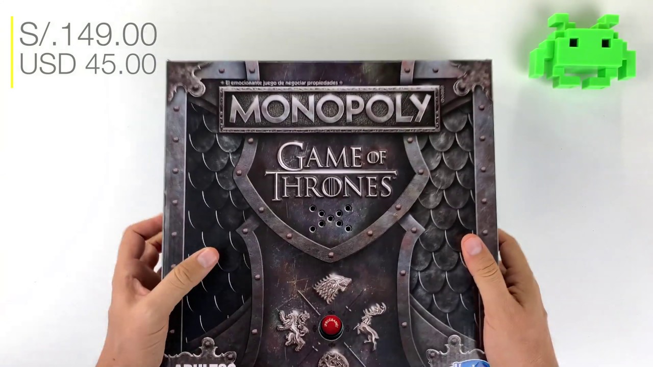 Unboxing Monopolio Game of Thrones (Español)