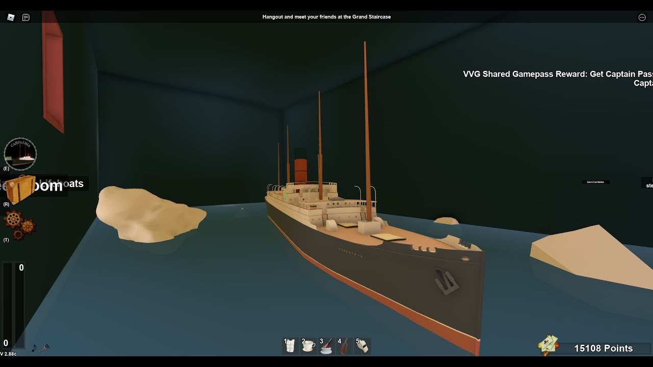 Roblox Titanic, Carpathia rescue (Part 2)