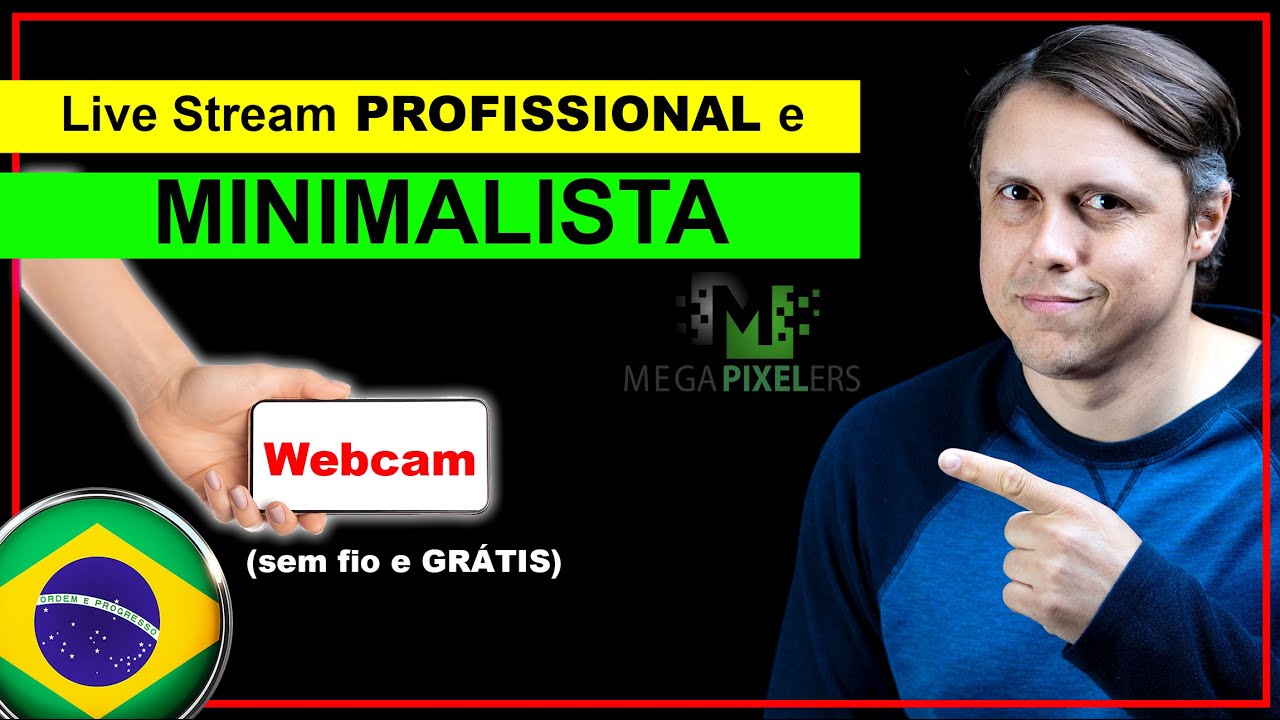 Live Stream MUITO PROFISSIONAL com QUASE NADA!