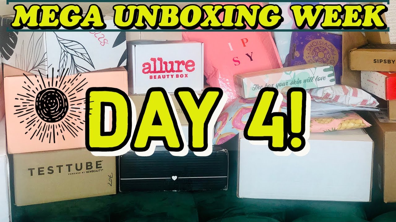 Day 4! Mega Unboxing Week