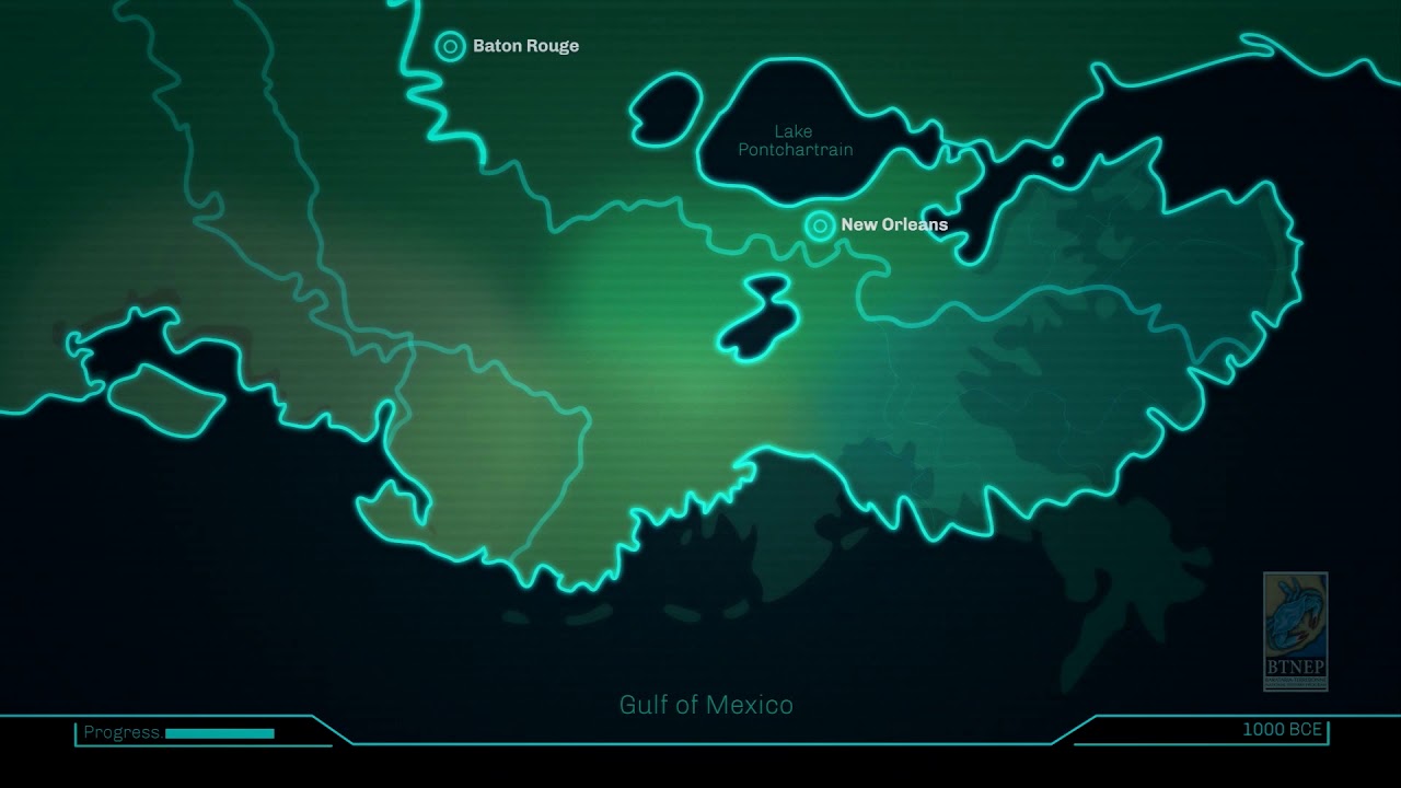 1 Mississippi River Delta Formation Over Time BTNEP Joey Blake