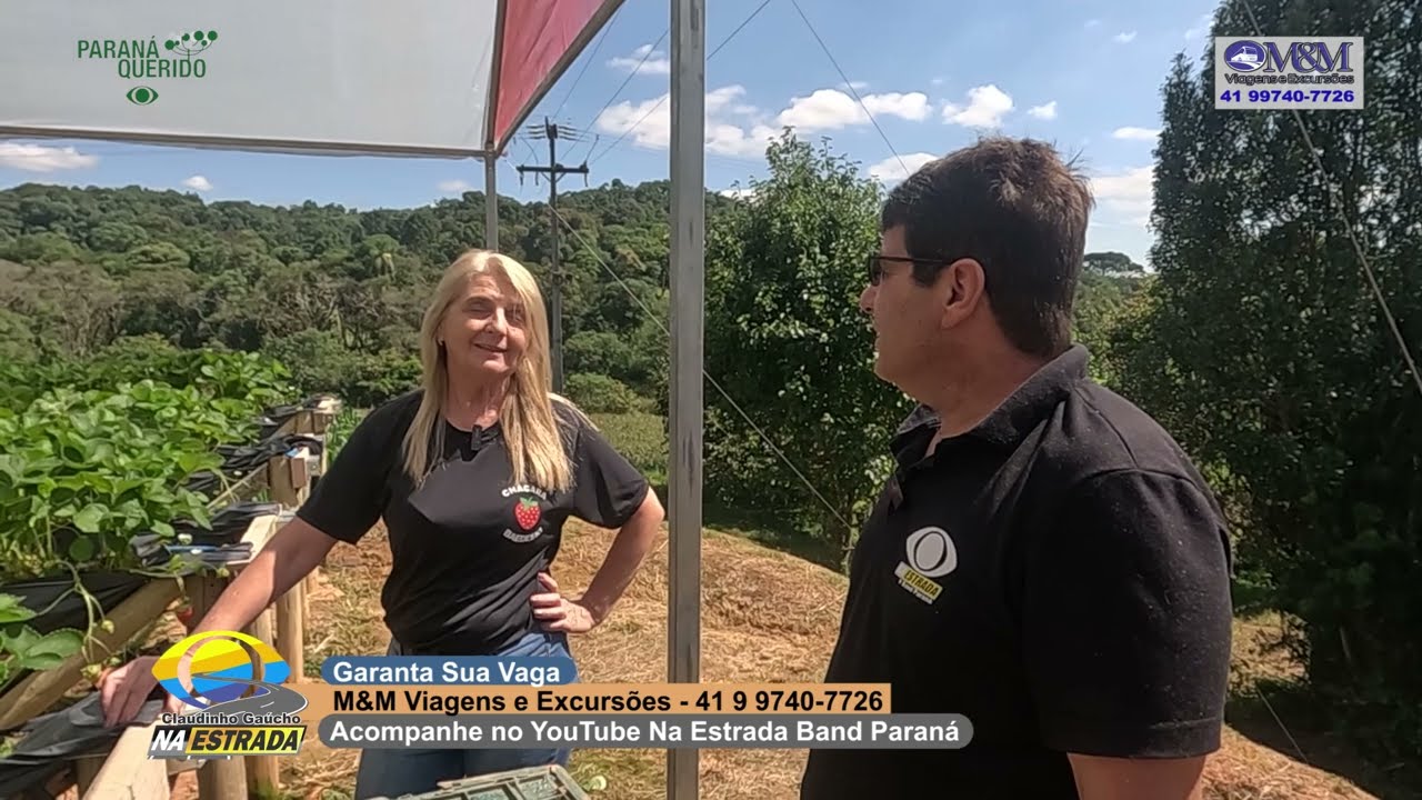 Band Paraná na Estrada Caminhos do Guajuvira Araucária