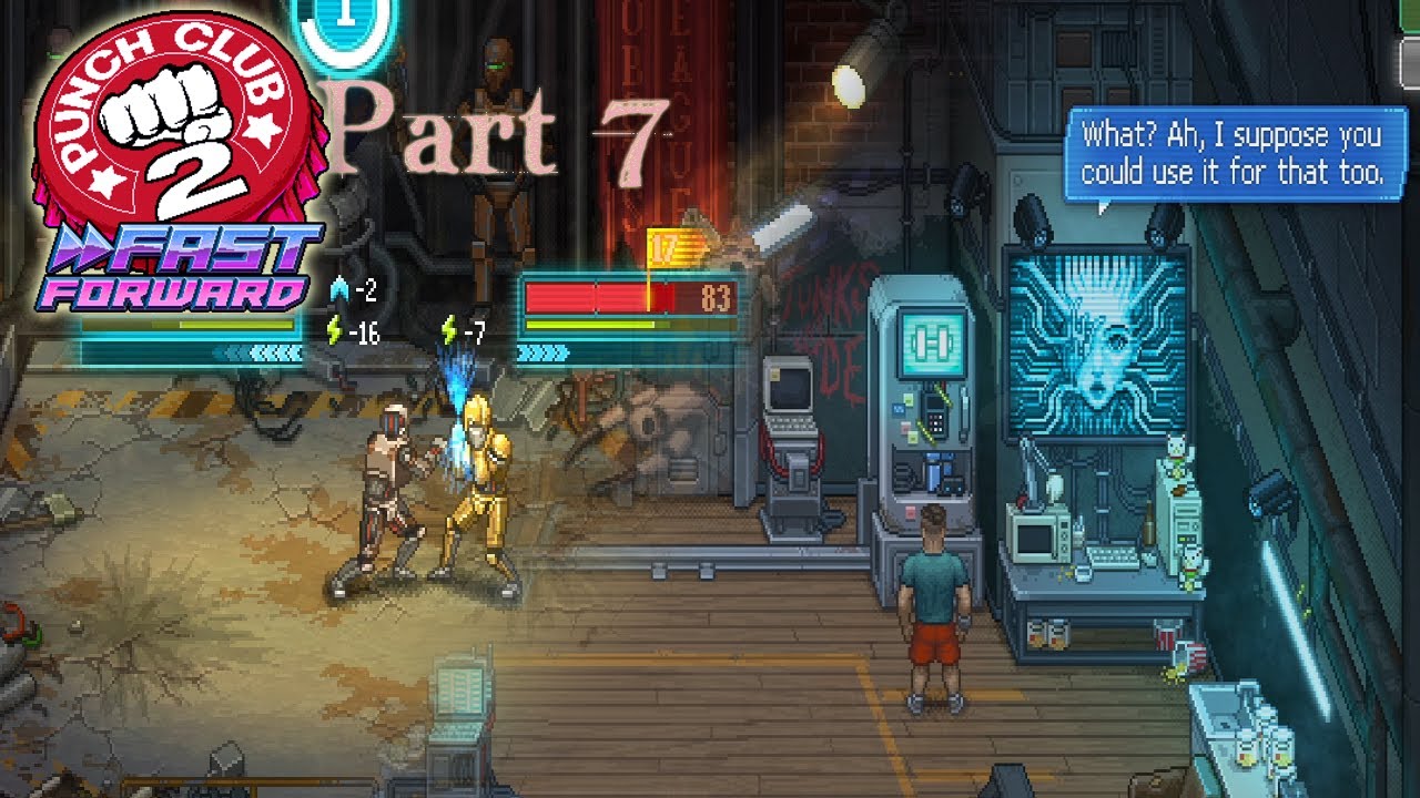 Punch Club 2 Part 7 ( Roboy's Battles )