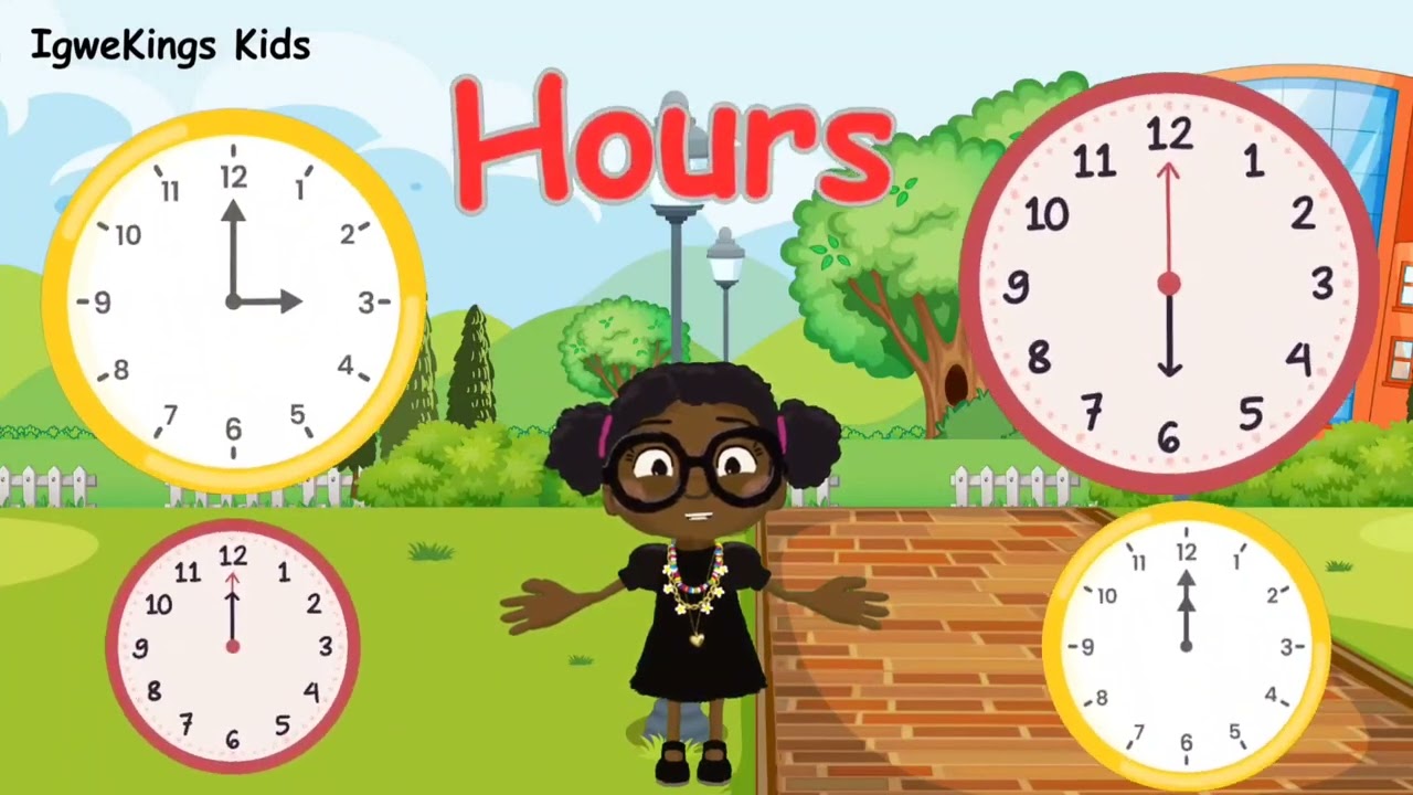 Time Concepts for Kids: Understanding Hours and Minutes