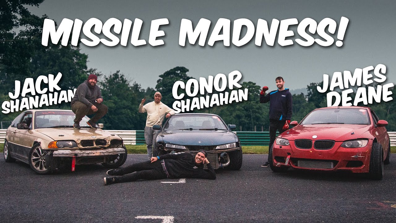 James Deane + Shanahans break EVERYTHING in missile cars...