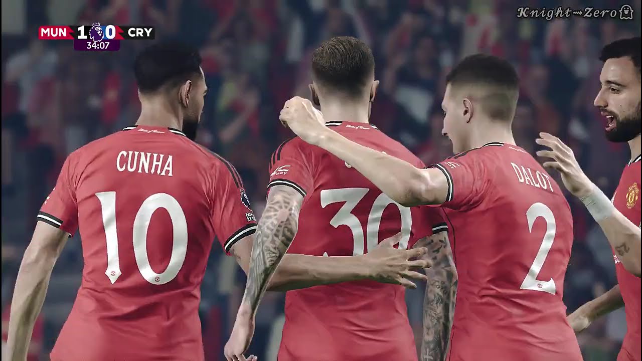 Manchester United vs Crystal Palace - Test Game - SP Football Life 2026