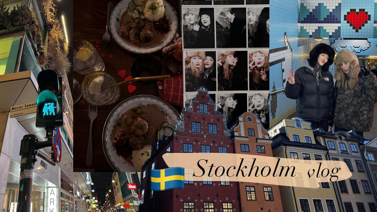 Влог:Швеция Стокгольм🇸🇪      