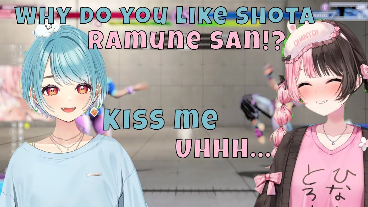 [VSPO]Ramune ask Hinano to kiss her?[EN Clips]