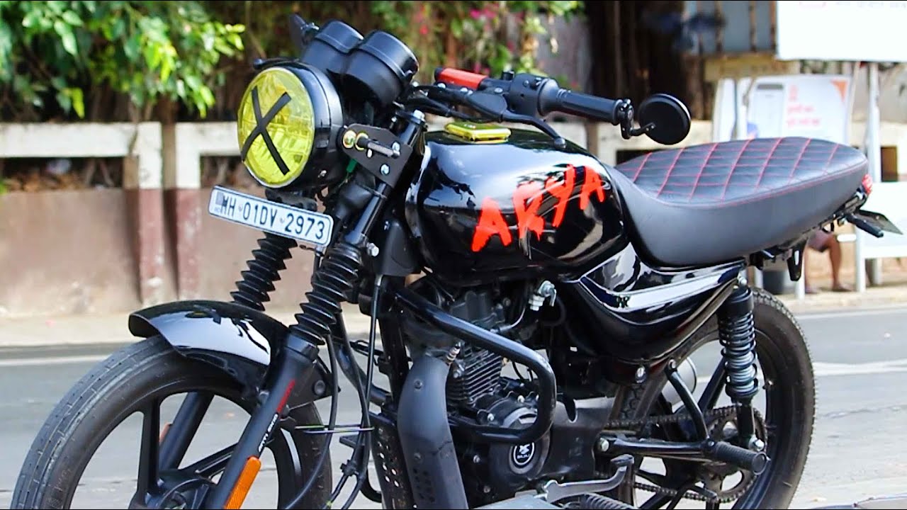 MY BAJAJ CT- 100 CAFE RACER MODIFICATIONS | THE FULL STORY