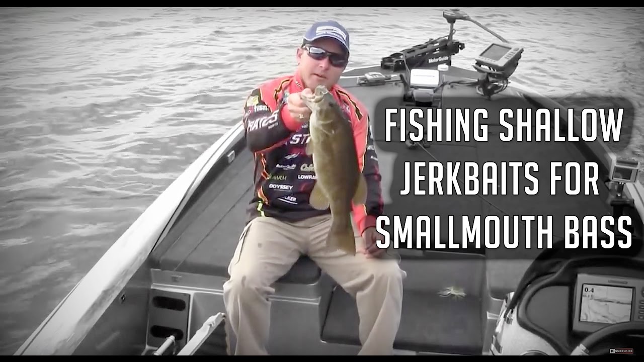 Fishing Shallow Jerkbaits for Spring Smallmouth Bass