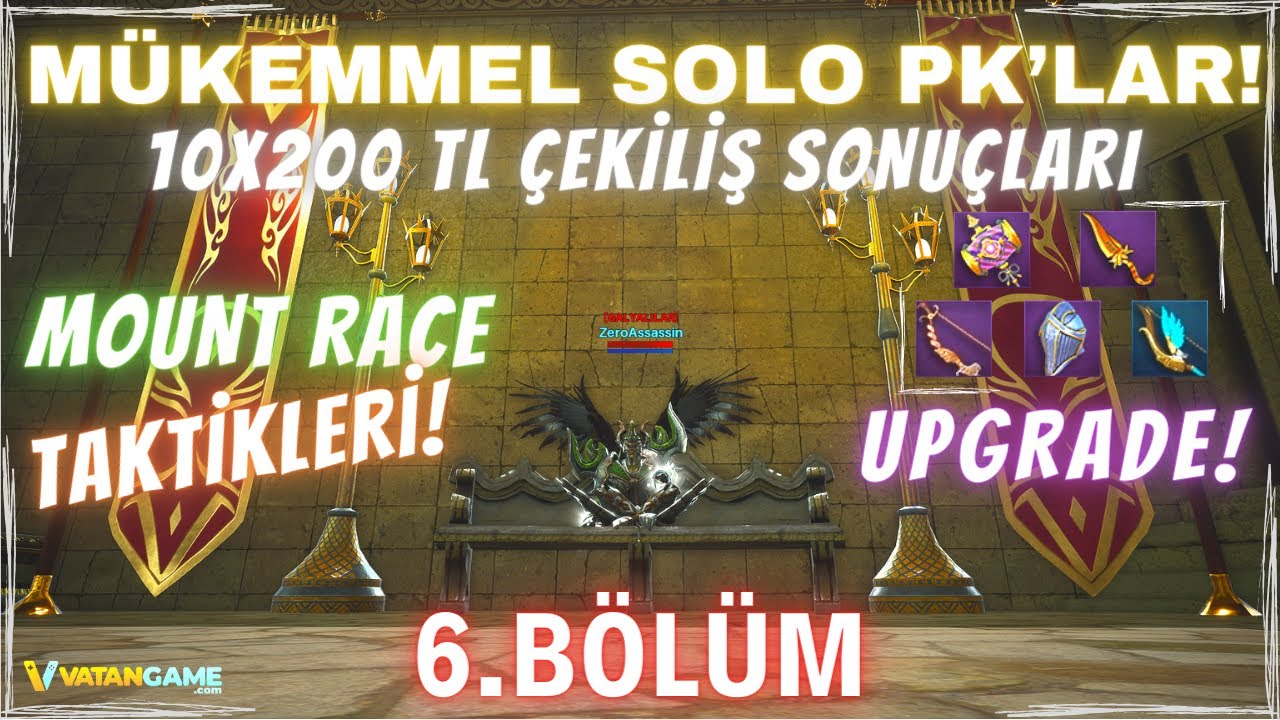 MOUNT RACE TAKTİKLERİ | GALİA'LI ZERO 6. BÖLÜM | MÜKEMMEL SOLO PK'LAR | CFW PK, UPGRADE| Rise Online