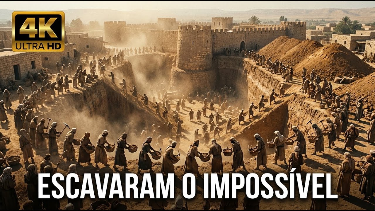 COMO FORAM CONSTRUÍDAS AS MURALHAS DE JERICÓ | A FORTALEZA MAIS ANTIGA DO MUNDO
