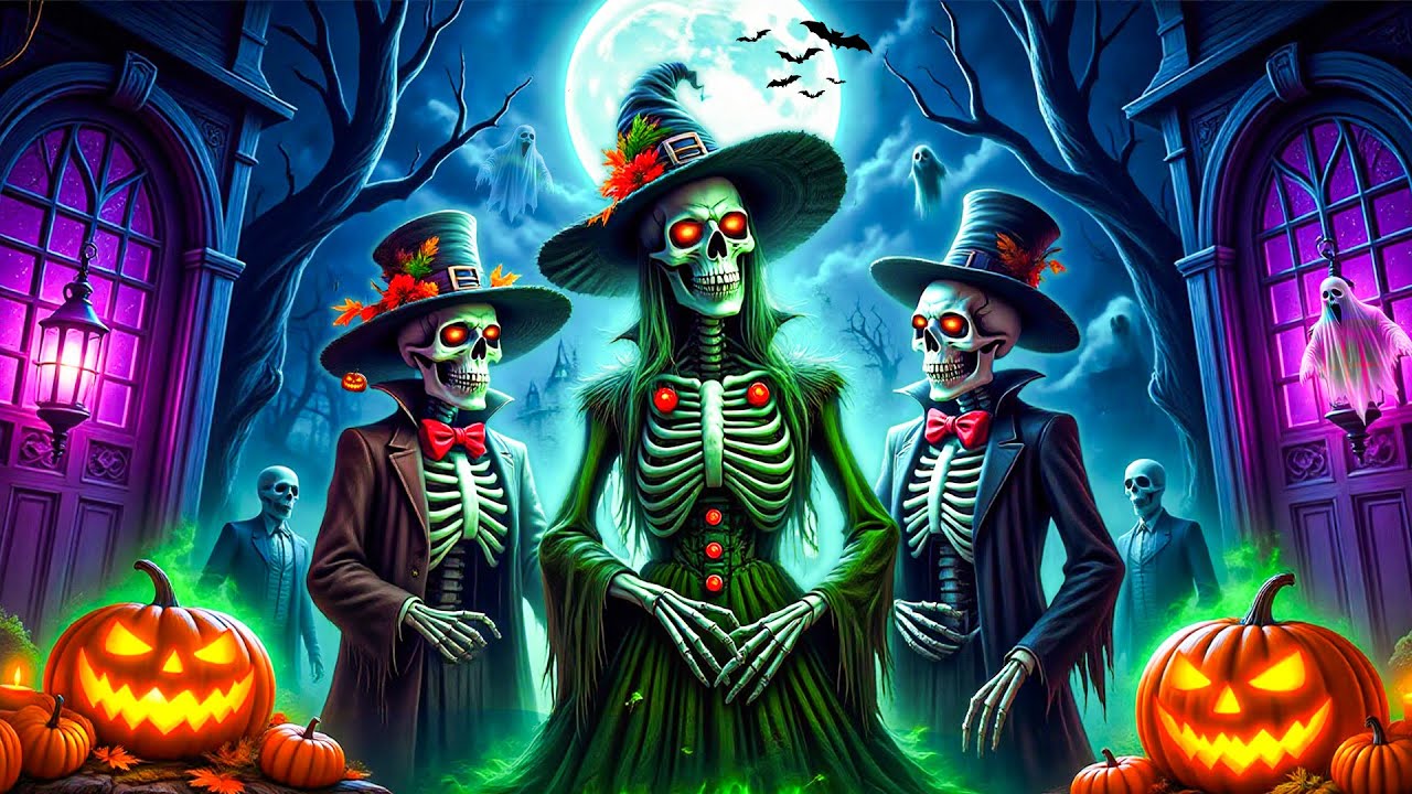 Haunted Halloween Background Music 🎃 Relaxing Halloween Ambience 2025 👻 Halloween Spooky Sounds