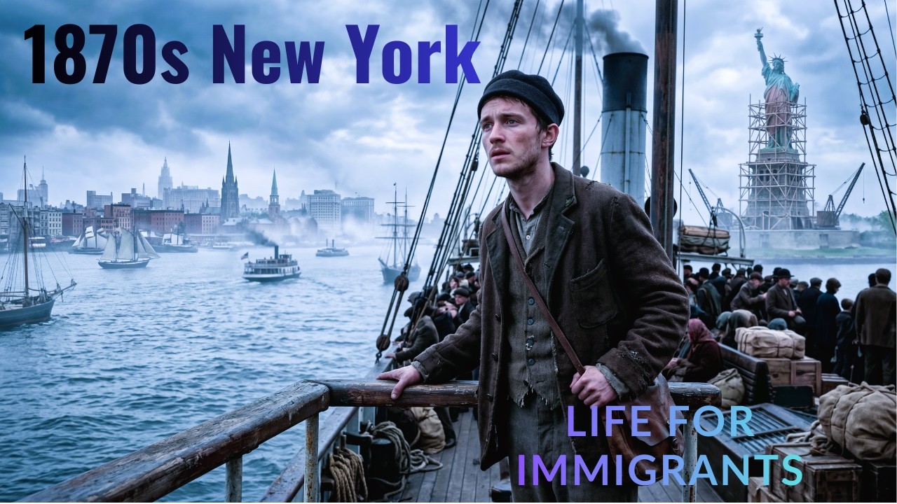 The 1870s: Life for immigrants in New York – what it was like?
