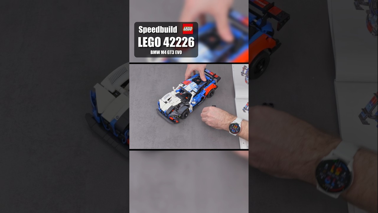 LEGO 42226 Быстрая сборка | Гоночный автомобиль LEGO BMW M4 GT3 EVO | Таймлапс 2026 Asphalt Legen...