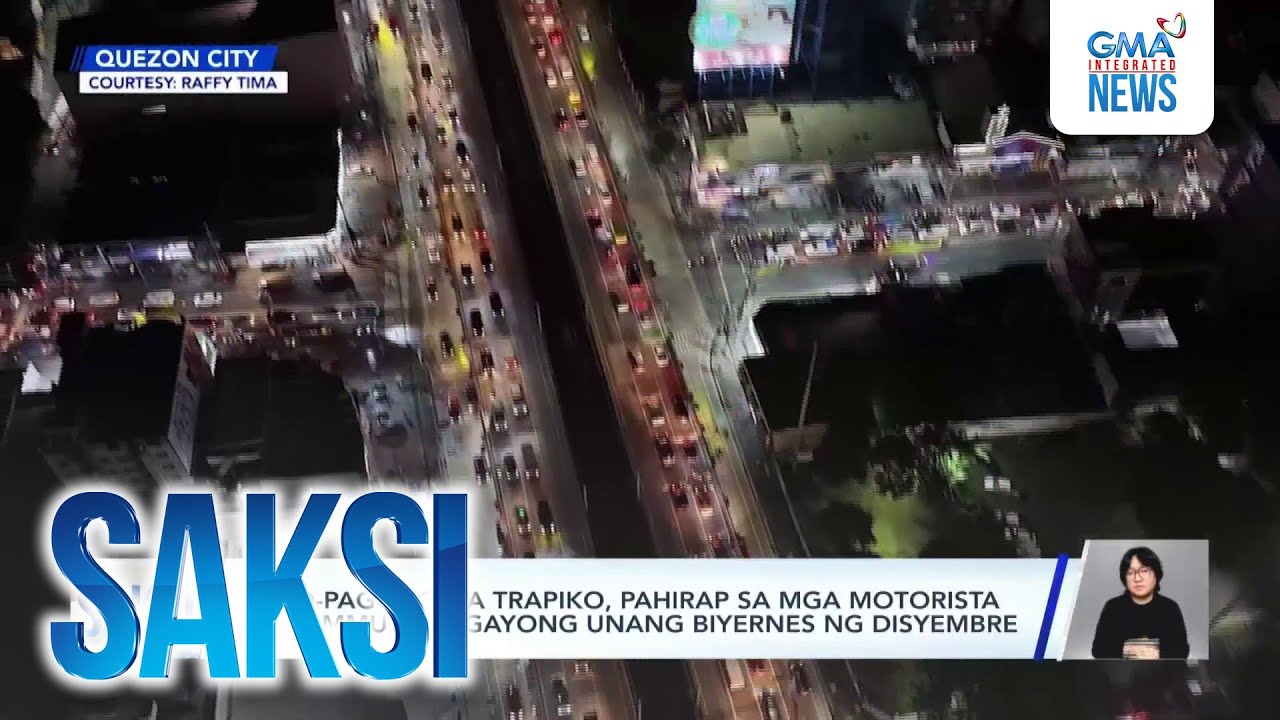 Heavy traffic chokes Metro roads on Friday before long weekend | Saksi