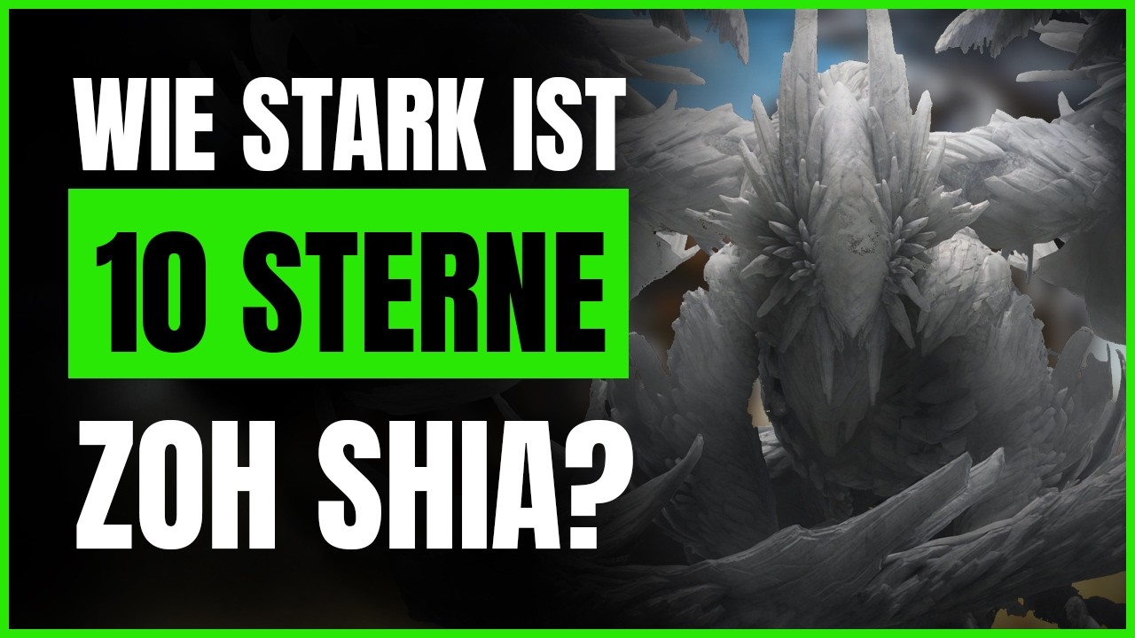 Monster Hunter Wilds 10 Sterne Zoh Shia hunten!