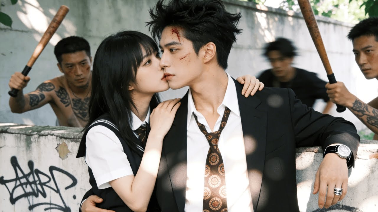 The CEO,hunted,seeks a female student’s help;she hides him and kisses him,and he’s completely smitte