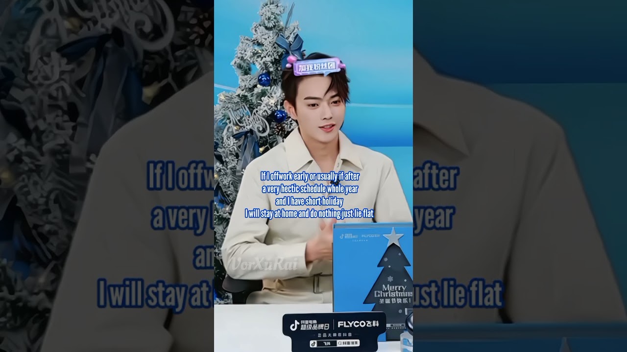 This is what Xu Kai does in his freetime. [ 2022.12.17 ] Flyco Live Streaming [ Eng Sub ]