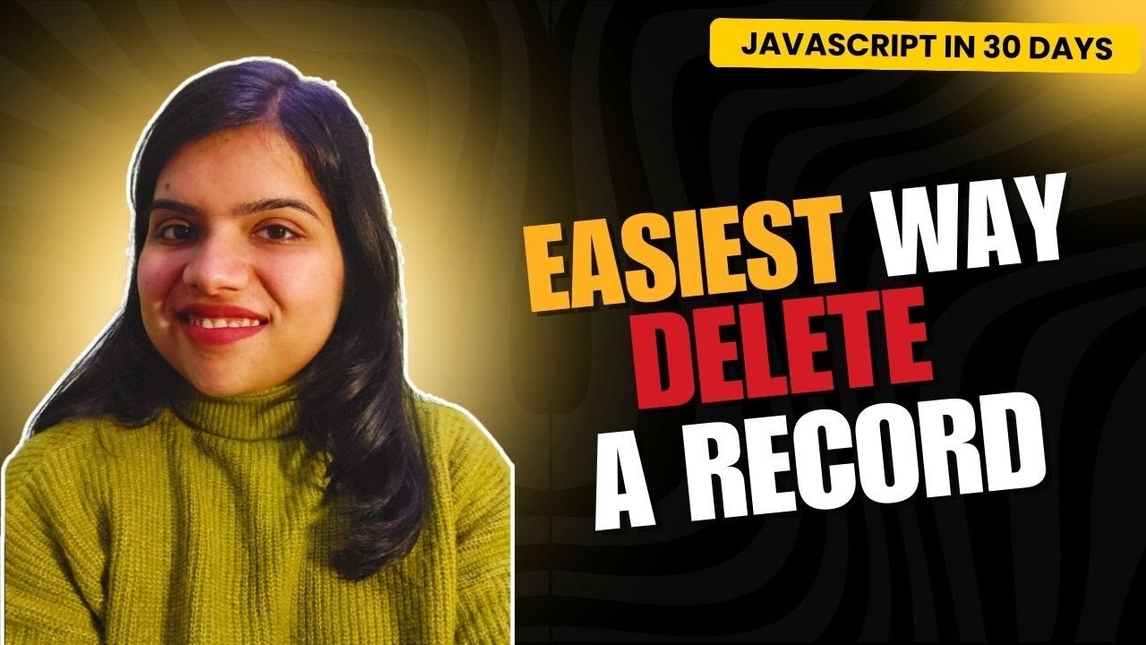 Add Delete Button to To-Do List | JS in 30 Days #15