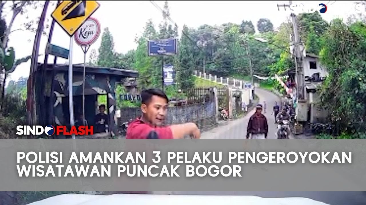 Wisatawan Asal Jakarta Dianiaya di Jalan Puncak Bogor, Pelaku Diamankan Polisi | Sindo Flash