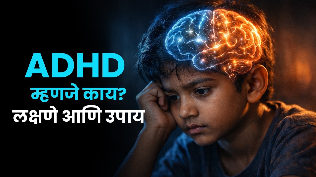 “ADHD म्हणजे काय?” “लक्षणे आणि उपाय”  (NA04M)  #adhd   #adhdawareness  #childproblems