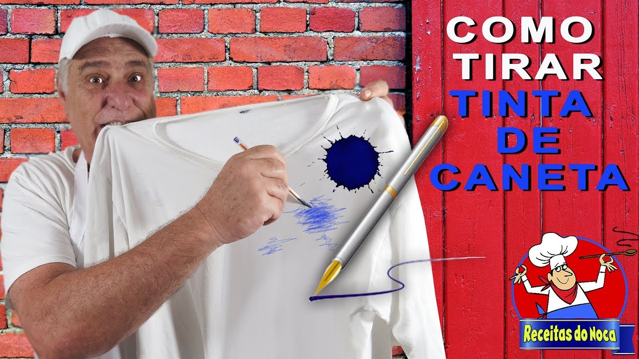 Como TIRAR MANCHA de TINTA DE CANETA de Roupa