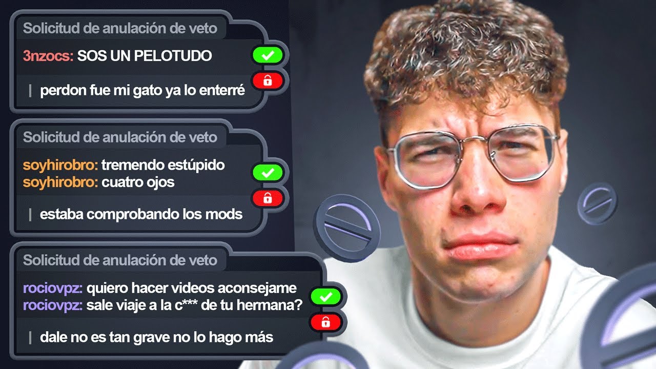 uni sacate los lentes que los representas mal