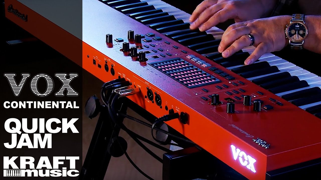 Vox Continental Performance Keyboard - Quick Jam