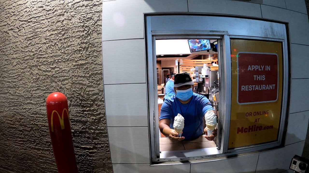 Ice Cream Cones & Hamburgers, McDonald's Drive-Thru, 800 W Pima St, Gila Bend, Arizona, GFH81869