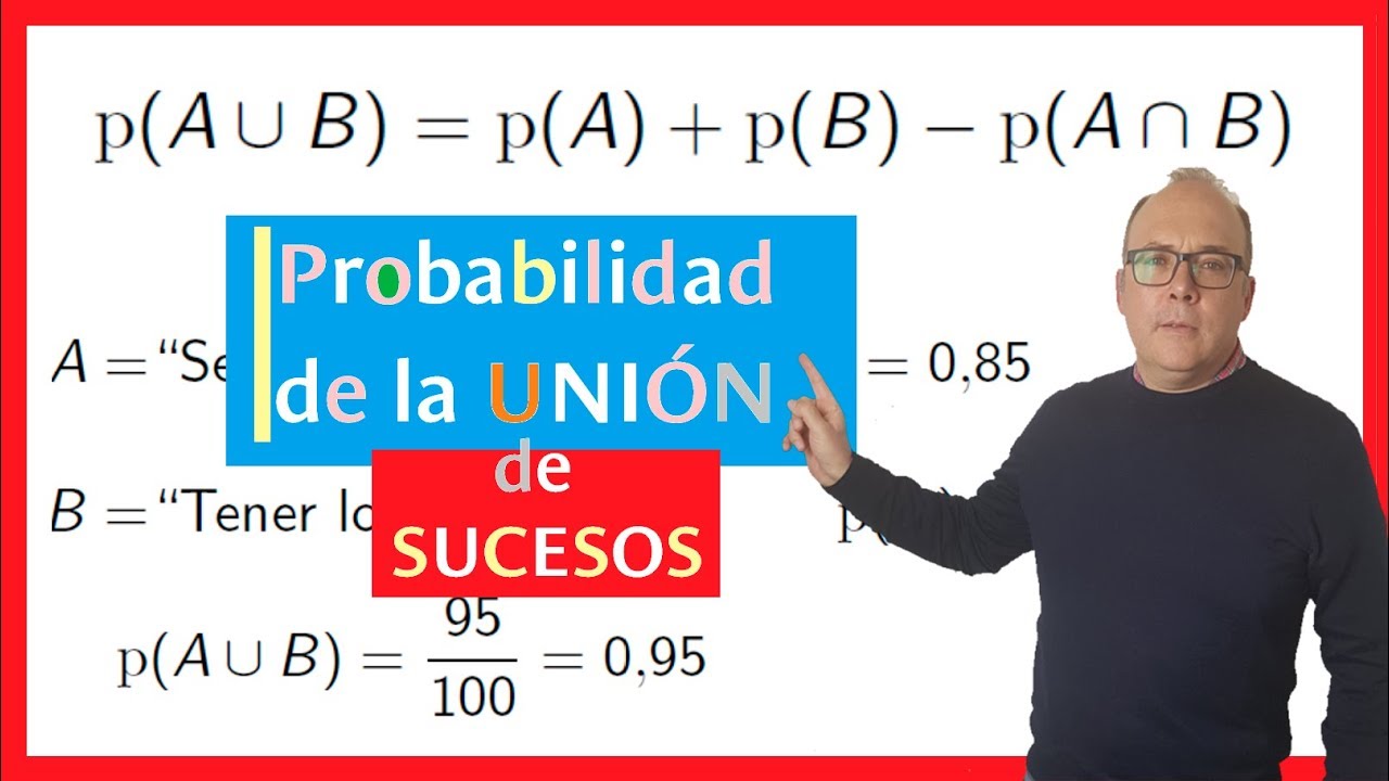 Probabilidad de la unión y la intersección de sucesos, curso de probabilidad