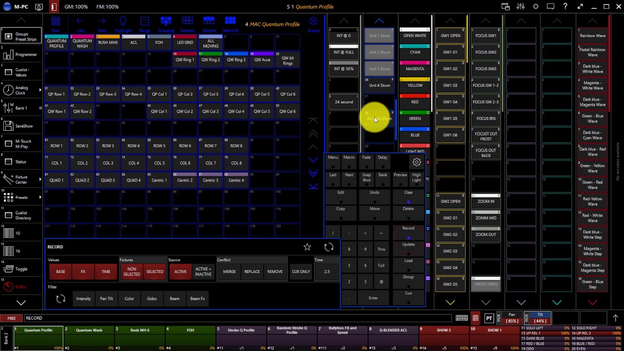 4.18 Embedded Presets
