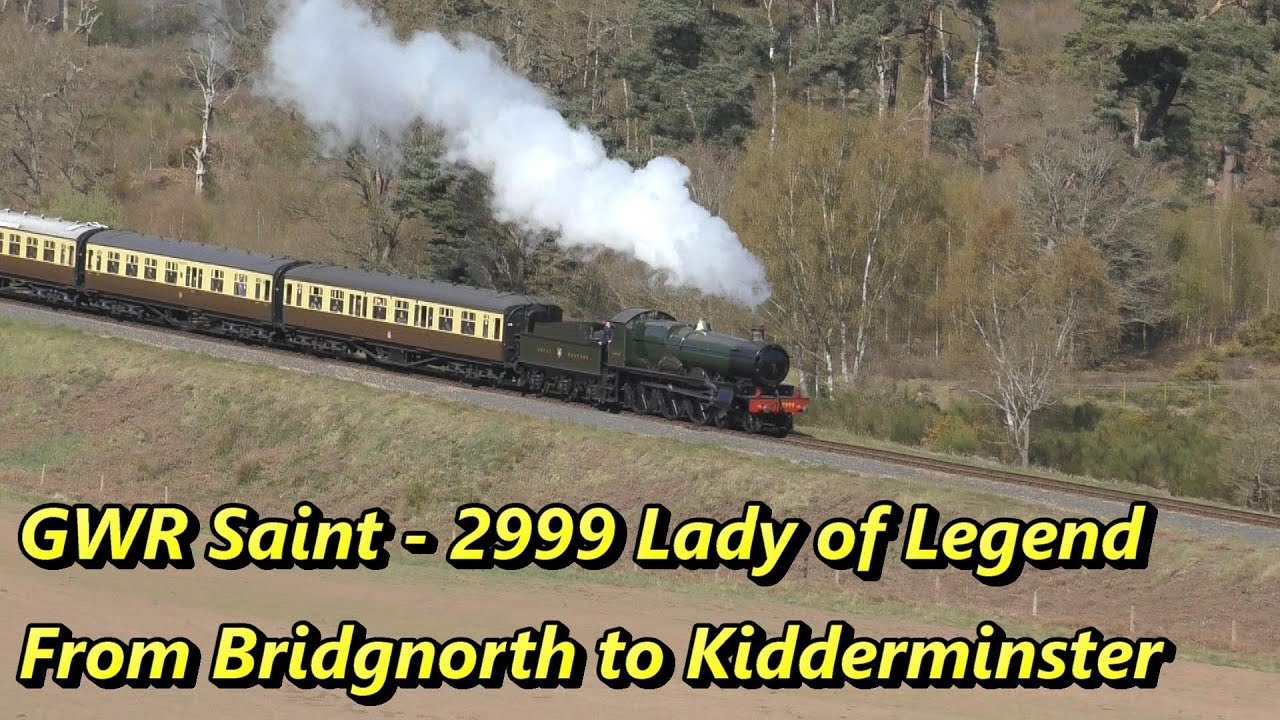 Severn Valley Railway - Lineside from Bridgnorth to Kidderminster - 2999 Lady of Legend - April 2021