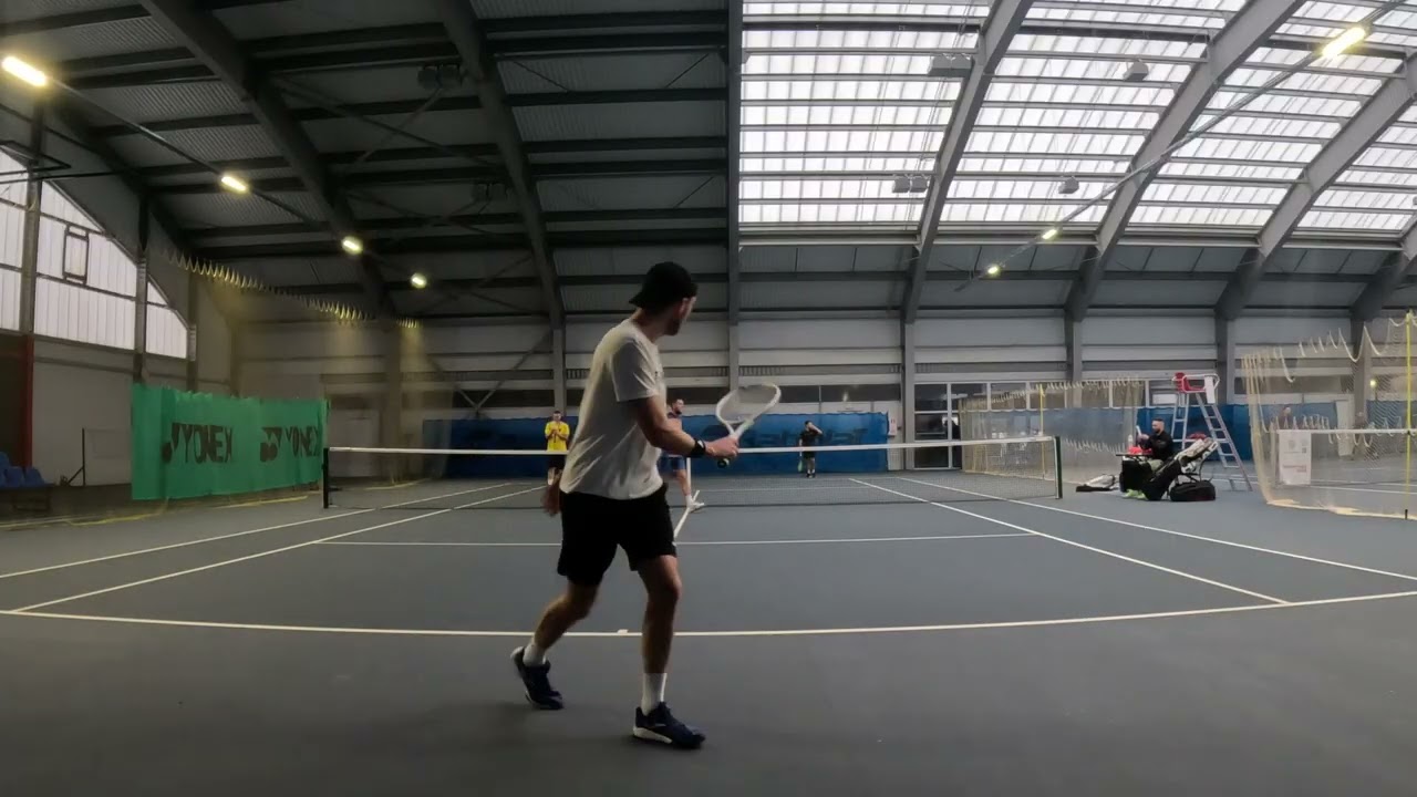Double tennis: training match 5