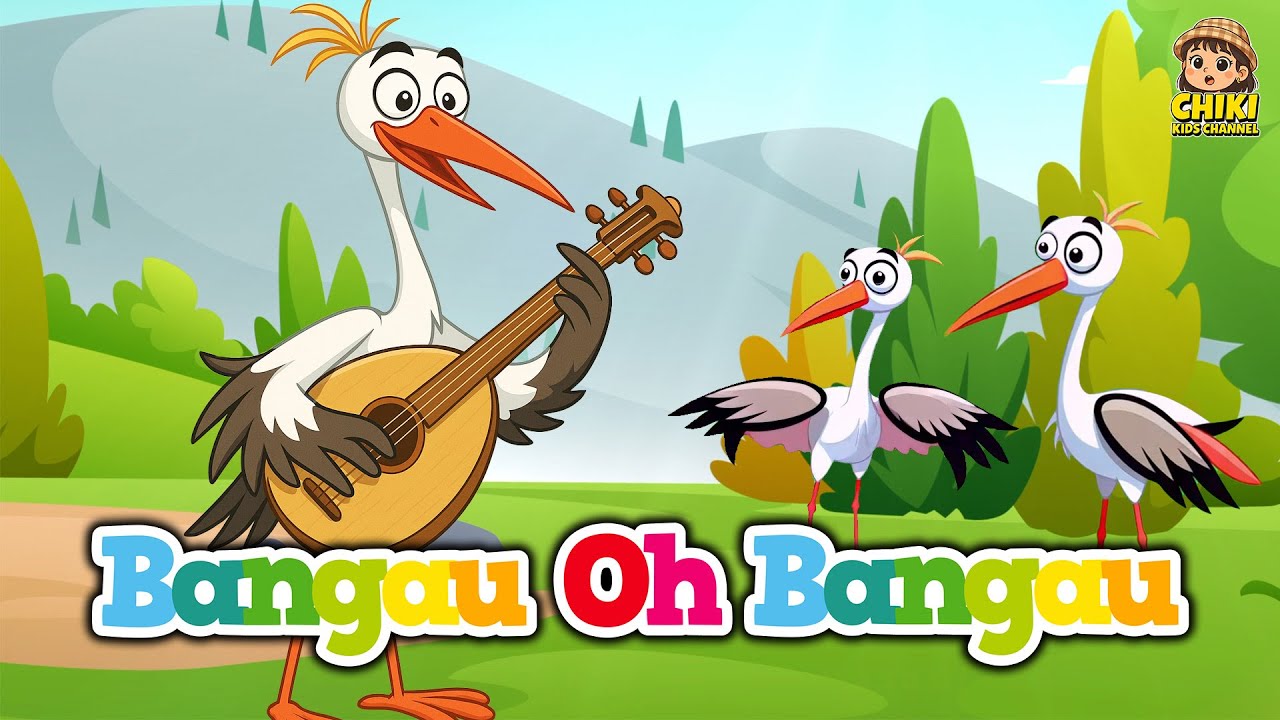 Bangau Oh Bangau ❤️🦢 | Lagu Anak Indonesia Populer Animasi Terbaru 2025