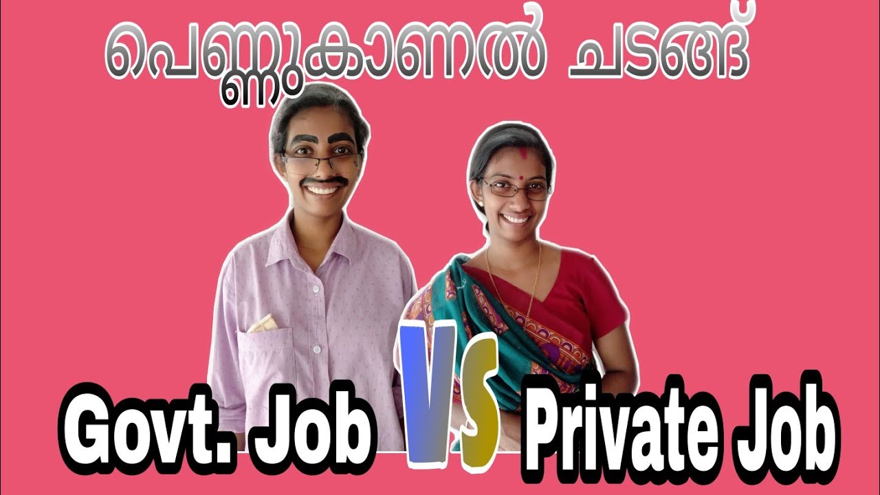 പെണ്ണുകാണൽ ചടങ്ങ് - Govt. Job Vs Private Job🥰😂