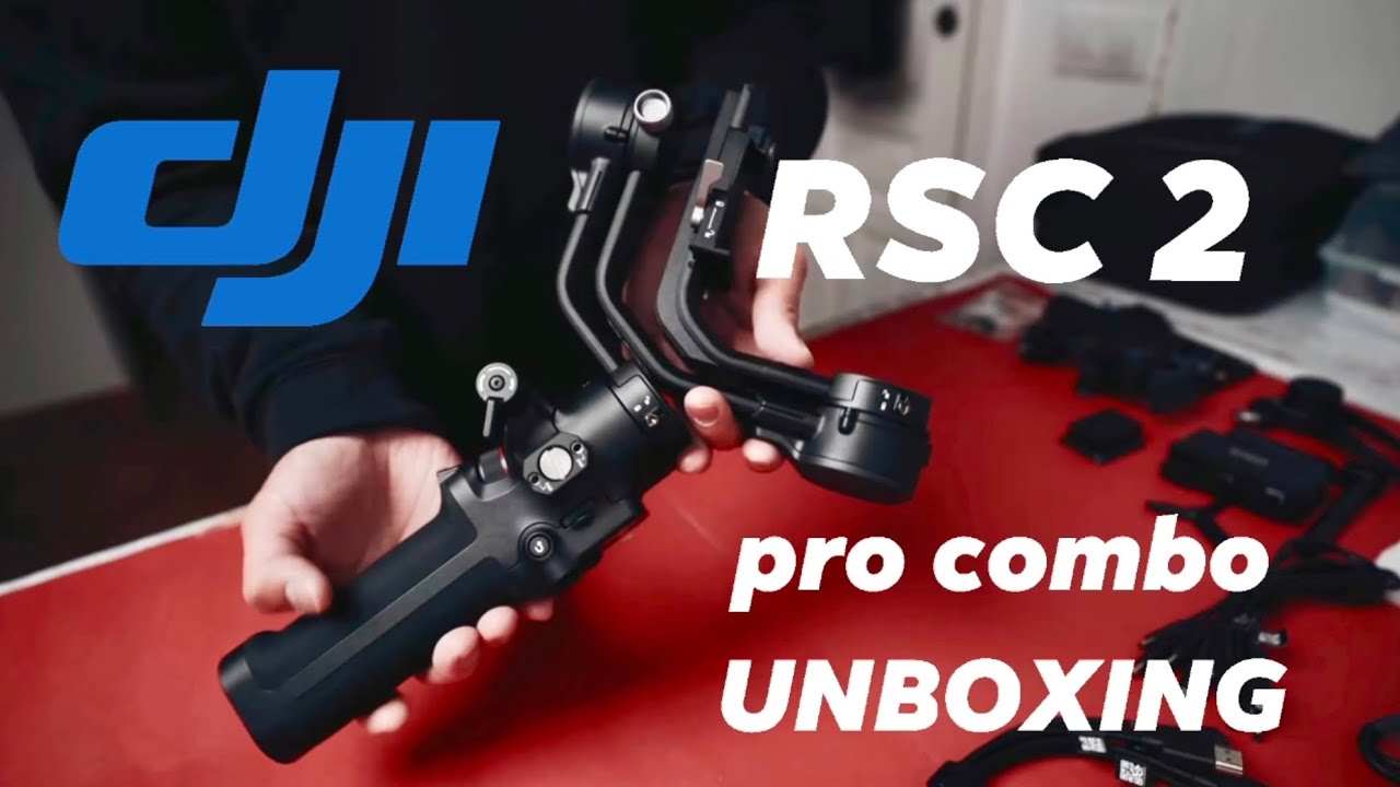 DJI RONIN RSC2 PRO COMBO UNBOXING | What do you get?