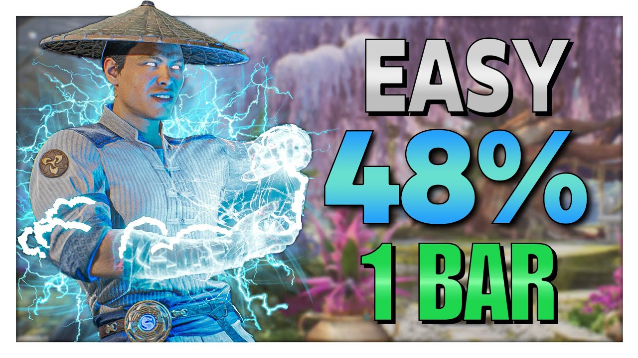 Mortal Kombat 1 - Raiden 48% Combo Tutorial (ОЧЕНЬ ЛЕГКИЙ!)