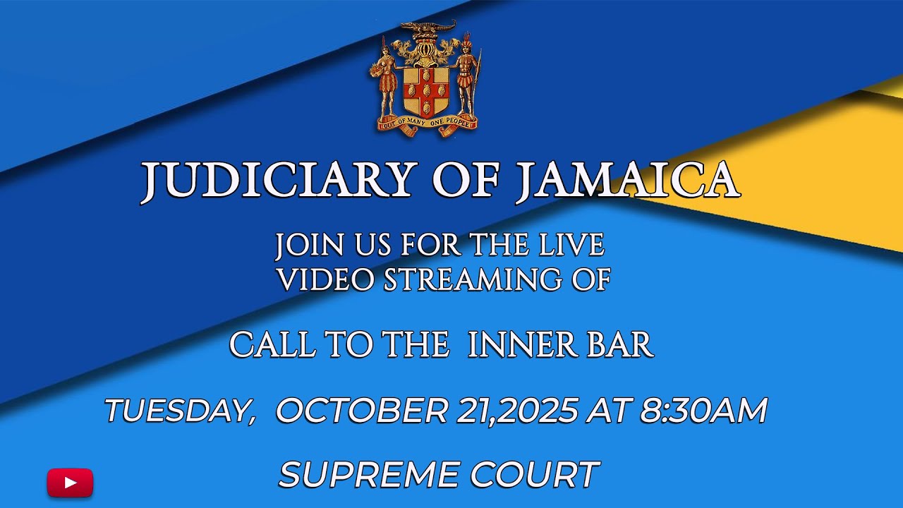 Call to the Inner Bar Ceremony    Tuesday October 21st, 2025