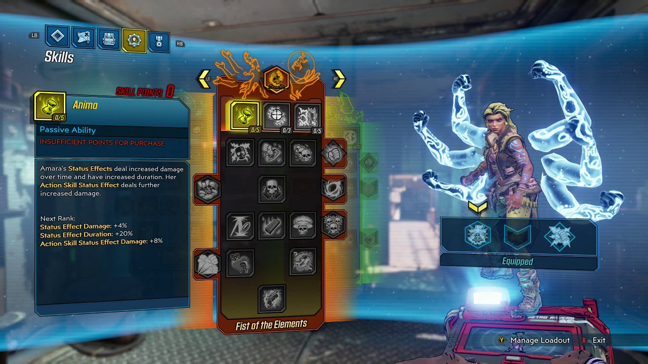 Borderlands 3 Siren Action Skills List